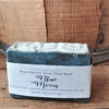 Fern Valley Goat Milk Soap Bars Blue Moon: Activated Charcoal Scrub